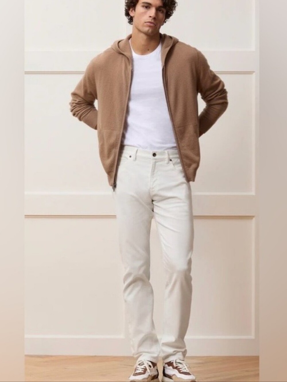 Todd Snyder 5 Pocket Courdoroy Men's Slim Straight Pants  Nwt 34 x 34- Bisque